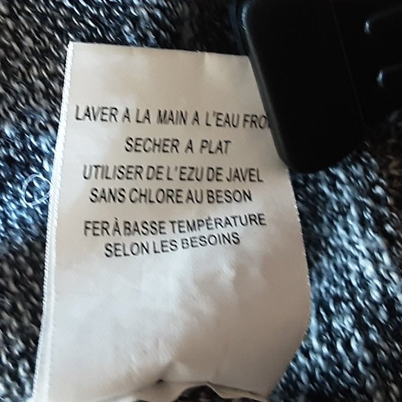 O'Neil Heather Grey Cotton Long Boyfriend Fit Cardigan XS - Picture 11 of 12